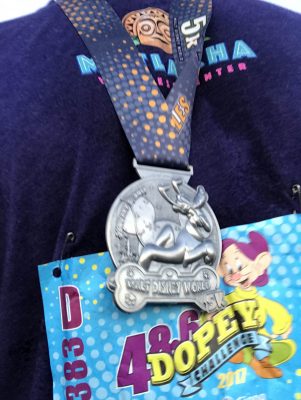 2017 Disney 5K Medal