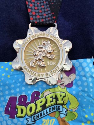 Medal for Disney 10K