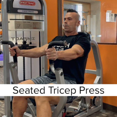 Tricep Press Machine