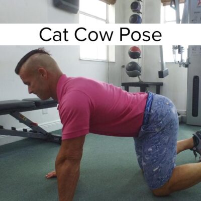 Cat Cow Pose for Golf