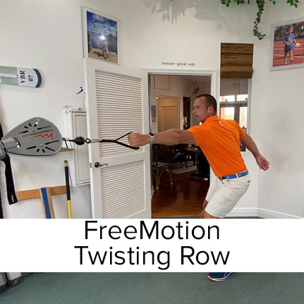 Single Arm Twisting Row FreeMotion