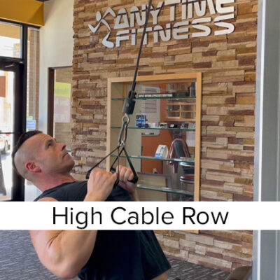 High Cable Row
