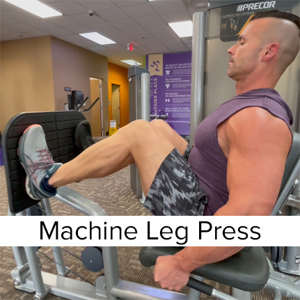 Precor seated leg press