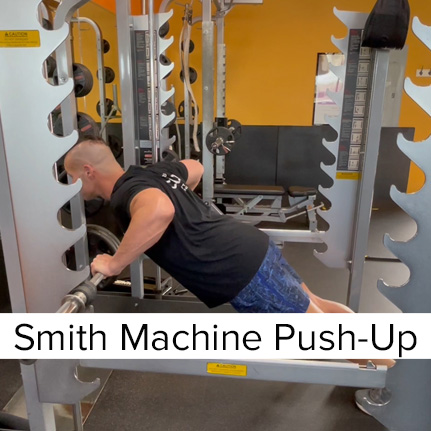 Push Up on a Smith Machine