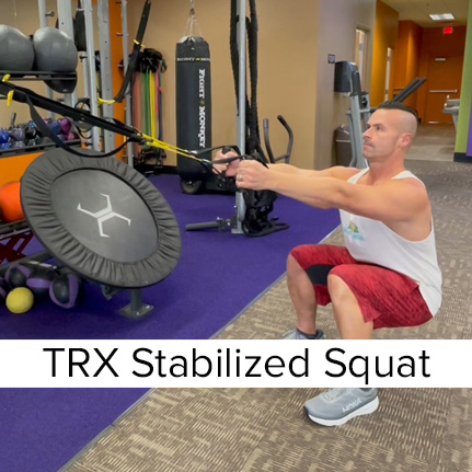 TRX Stabilized Squat