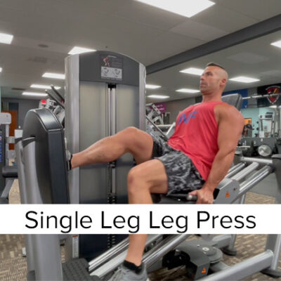 Single Leg Leg Press