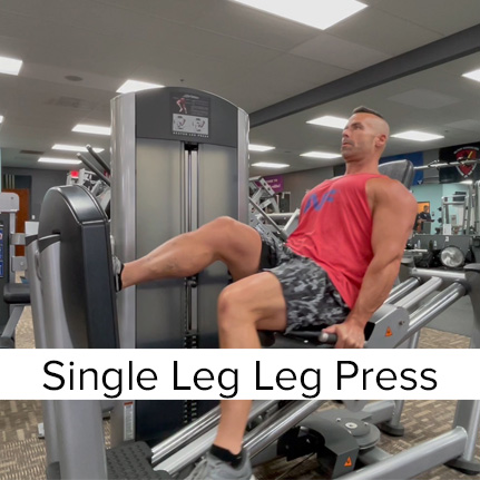Single Leg Machine Leg Press