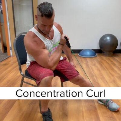 Concentration Bicep Curl