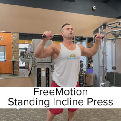 Standing Incline Cable Press
