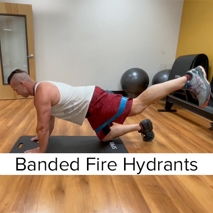 Fire Hydrants with Exercise Band