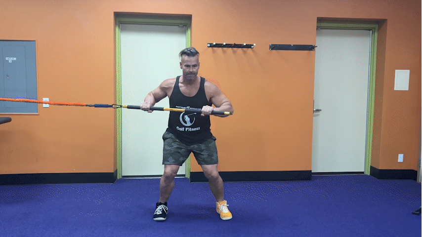 Torso rotation and push Instruction