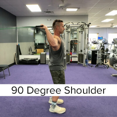 Shoulder Stretch for golf