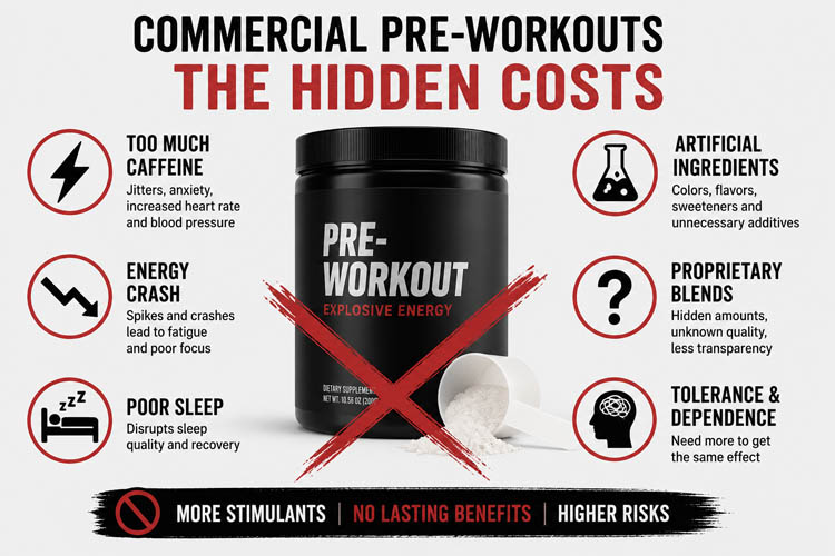 negative effects of pre-workout drinks