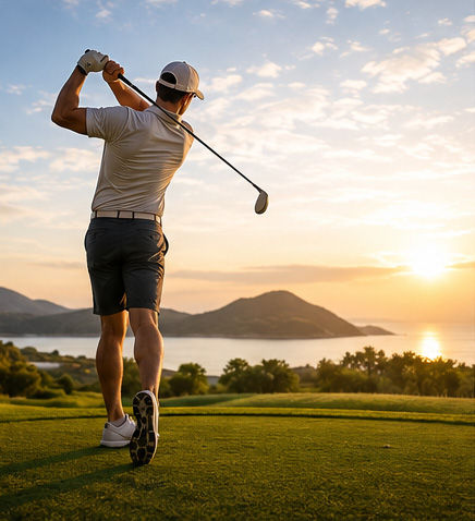 Pre-workout drink for golf
