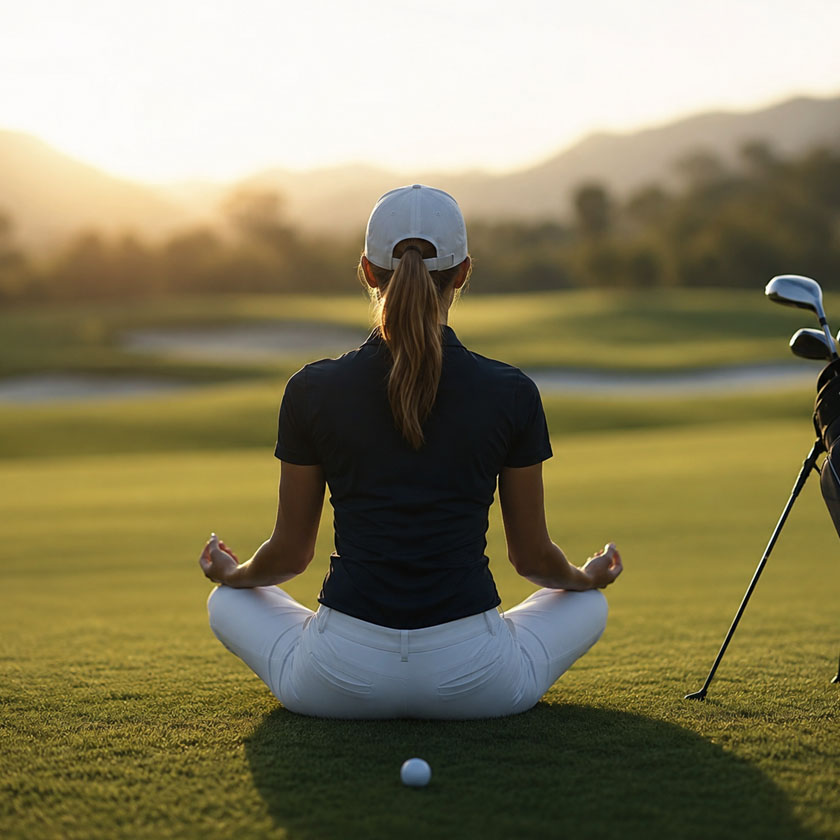 golf mindful meditation