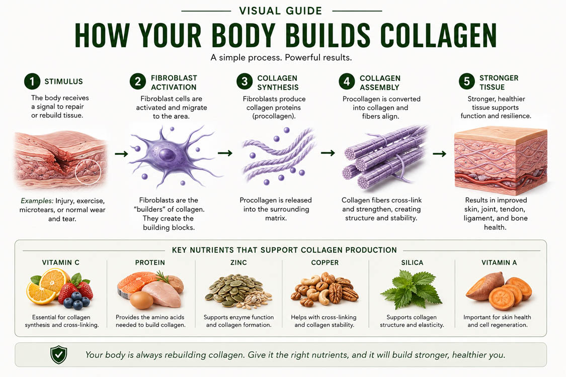 how collagen is made