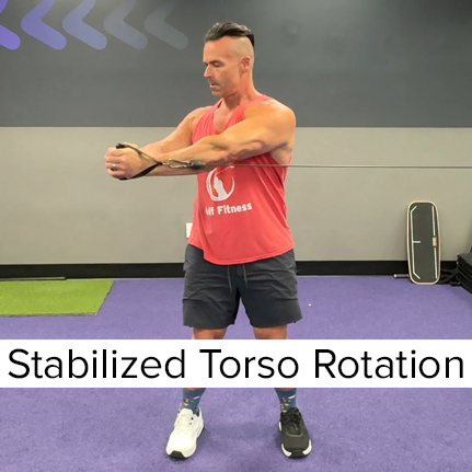 Abdominal workout for golf