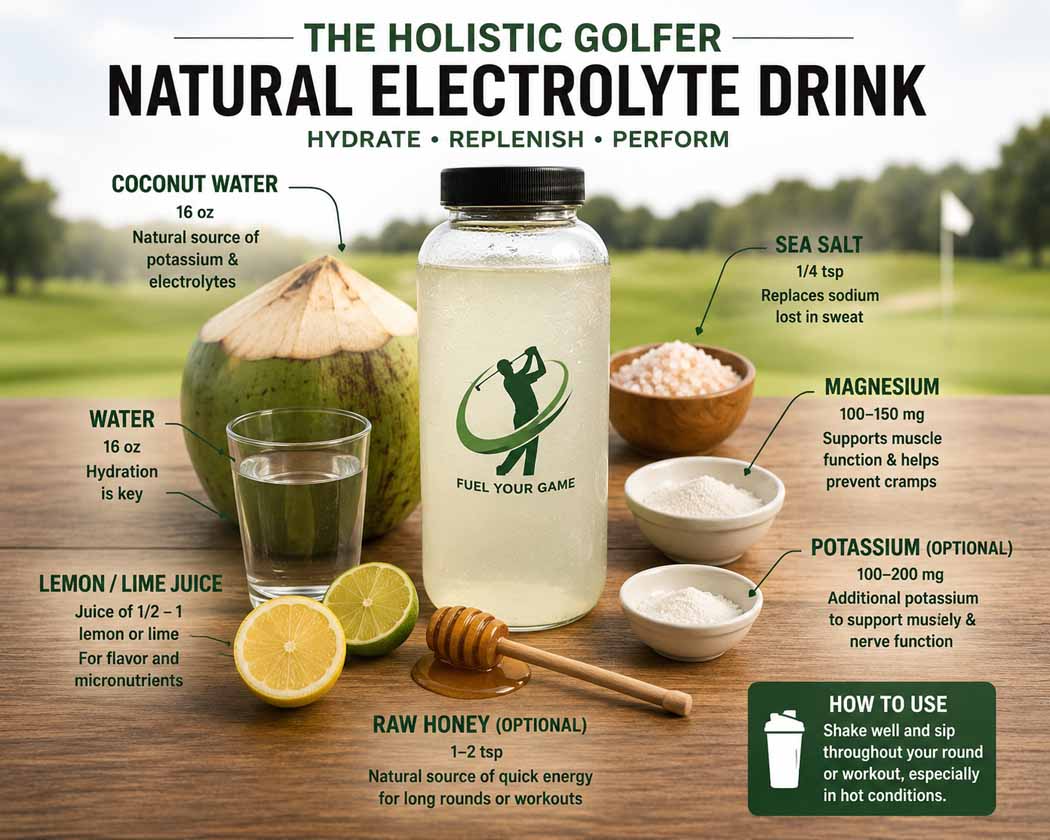 electrolyte drink recipe for golf
